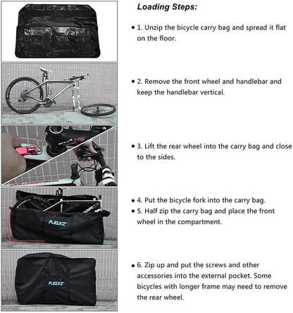 Fahrrad Transporttasche Wasserdicht 20-26 Zoll Bike Faltrad