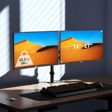 Monitor Halterung 2 Monitore 13-27 Zoll LED LCD VESA
