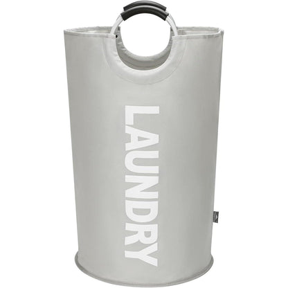 Faltbare Wäschekörbe 125L in 7 Farben XL Grau Stand Up