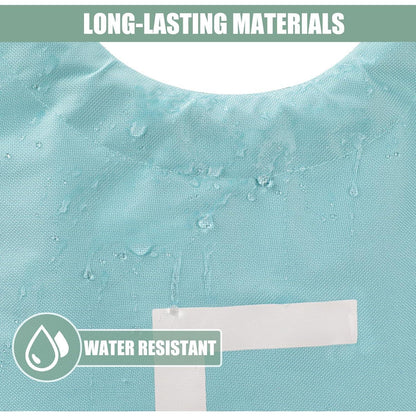 DOKEHOM 125L Großer Faltbarer Wäschekorb Hellblau XL 125L Stand Up Design