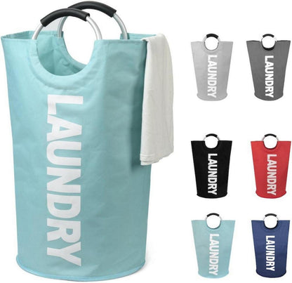 Faltbarer Wäschekorb 125L PE-beschichtet Oxford-Stoff