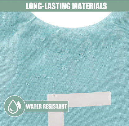 125L Faltbare Wäschekörbe in 7 Farben, Wäschetasche XL, Hellblau