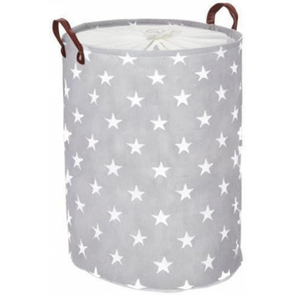 DOKEHOM 20-Inch Verdickte Faltbare Runde Lagerung Wäschekorb