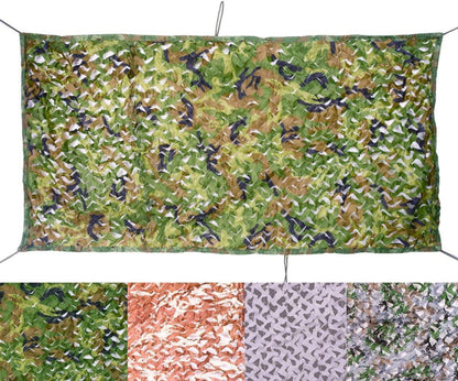 Velity Tarnnetz Camouflage Netz Jagd Outdoor Garten Deko 1 × 2 M Woodland