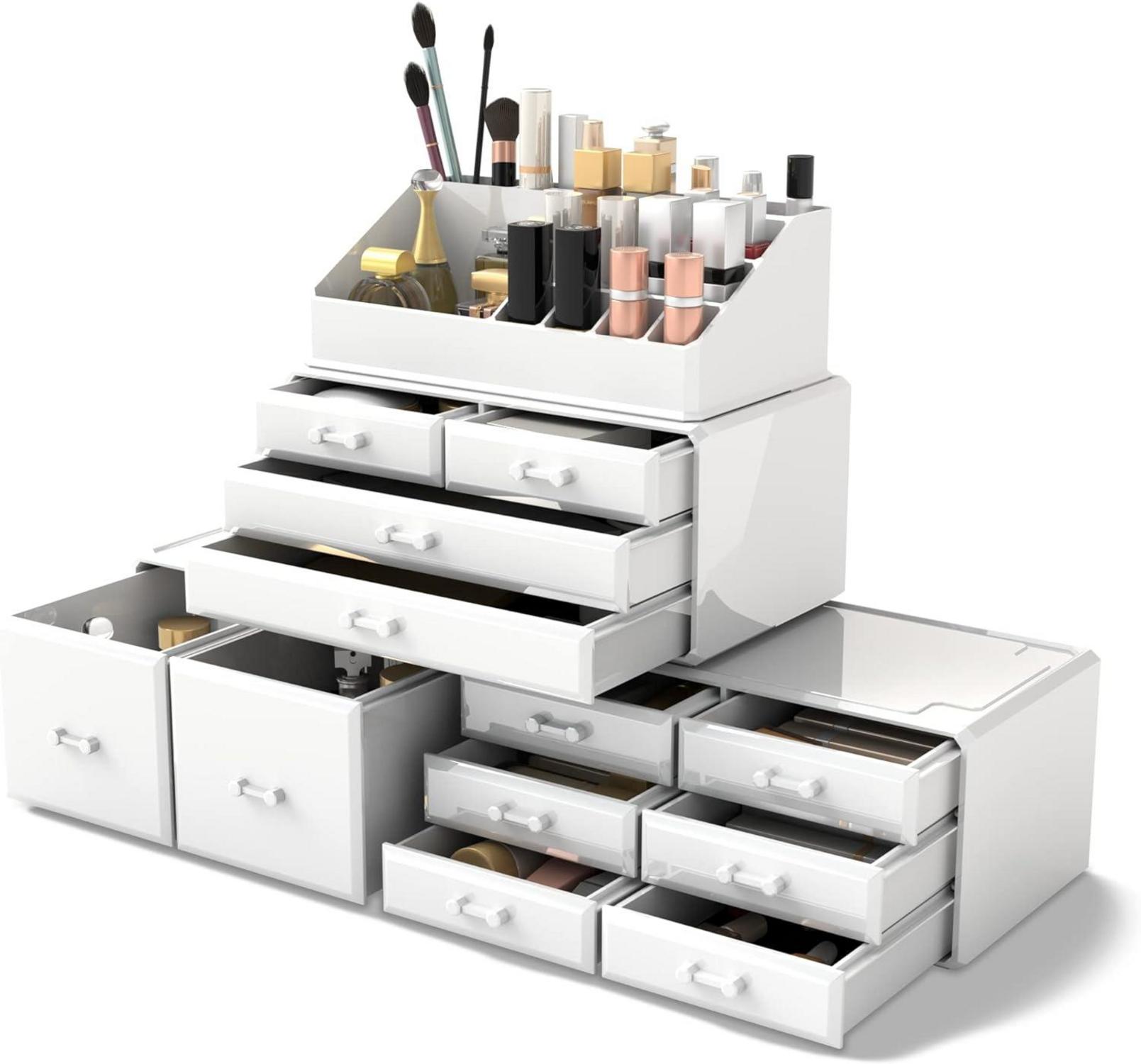 Makeup Organizer für Schlafzimmer und Badzimmer, Aufbewahrungsbox 4