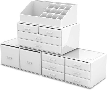 Makeup Organizer Kosmetik Aufbewahrungsbox Schmink Aufbewahrung 4 Ebenen