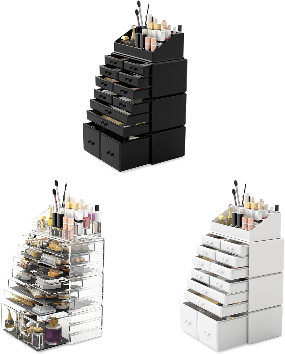Makeup Organizer Aufbewahrungsbox Schminkaufbewahrung 4 Lagen