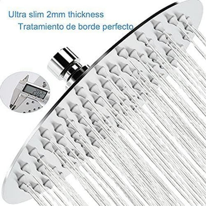 12 Zoll Regendusche Duschkopf aus Edelstahl mit Anti-Kalk-Düsen