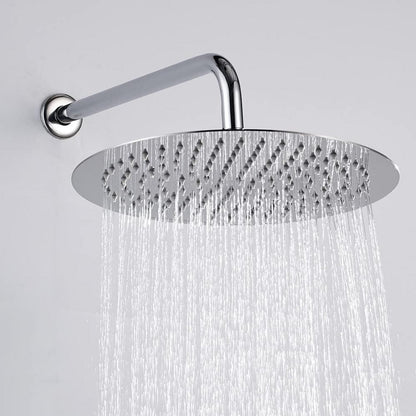 Regendusche Duschkopf 10 Zoll Edelstahl AISI304 Rund Anti-Kalk