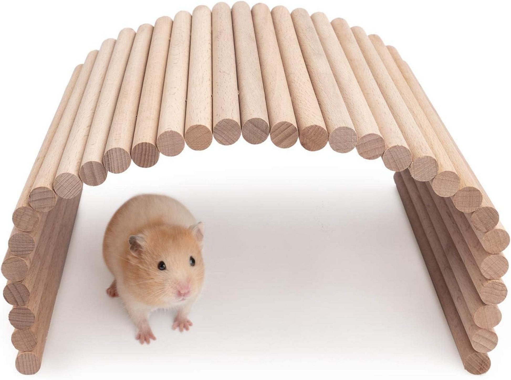 Hamster Kletterleiter Holz Hängebrücke für Kleintiere