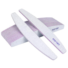 Professionelle Nagelfeilen Set 16 Stück 100/180 waschbar weiB