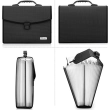 Uquelic Datei Organizer A4 Taschen 26 Fächer Akkordeon