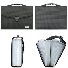 Uquelic Datei Organizer A4 Taschen 26 Fächer Akkordeon