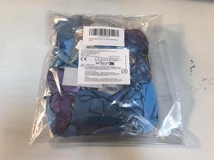 Schneeflocken Luftballon Garland Arch Set Blau Weiß Silber violett 99er Pack