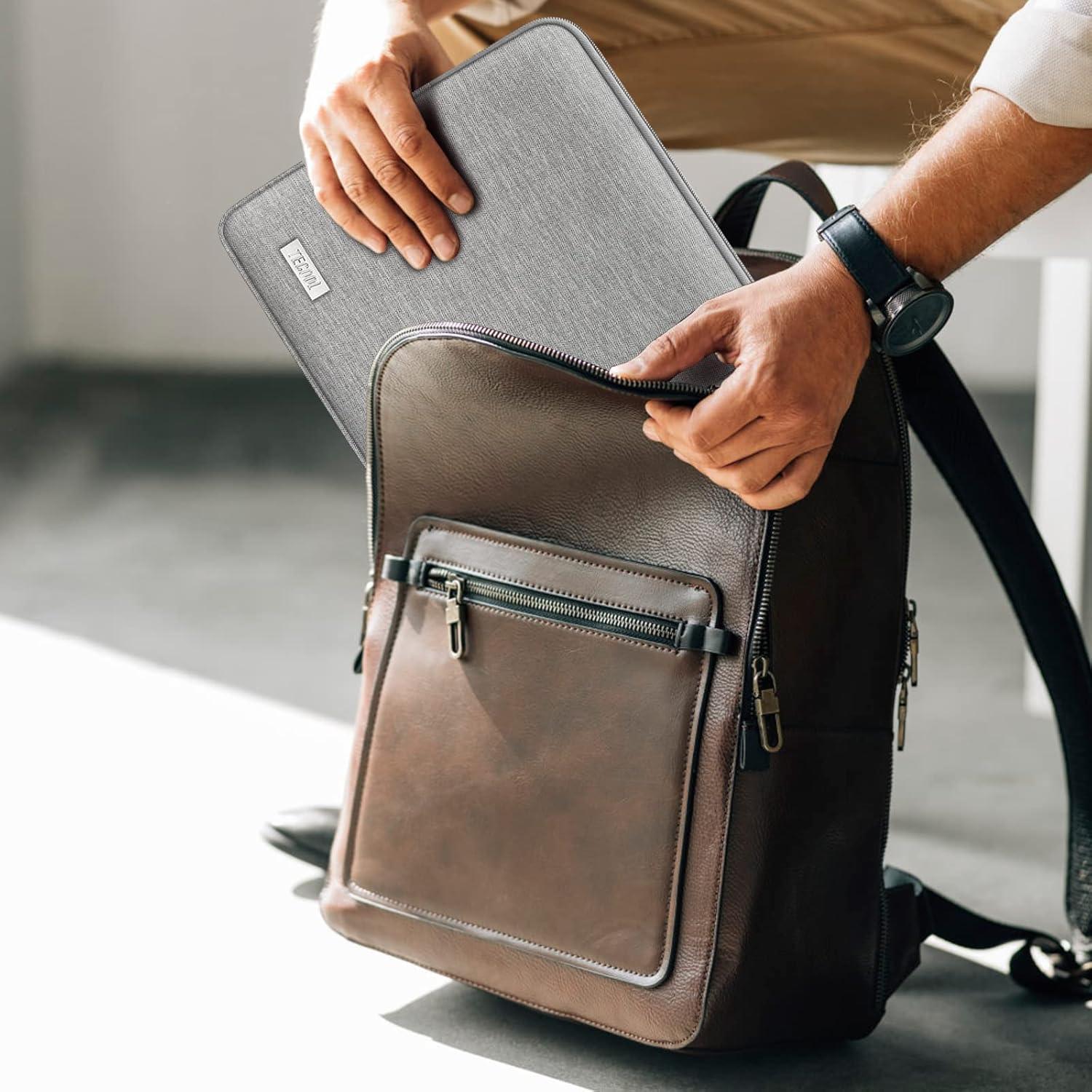 13,3 Zoll Laptop Tasche Hülle für MacBook Pro Air 13,5 Surface Grau