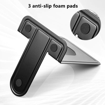 Buchstütze Metall Schwarz 17x12x15cm - 4 Paare