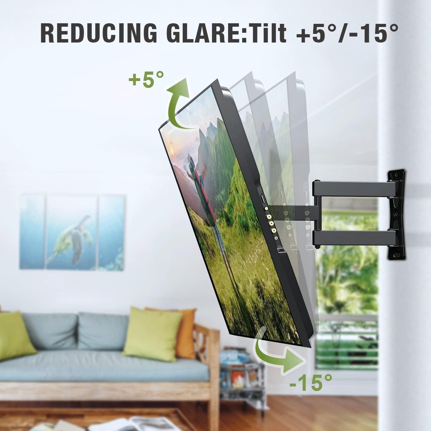 TV Wandhalterung Schwenkbar Neigbar für 26-55 Zoll