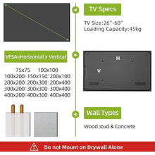 USX-MOUNT TV Wandhalterung Neigbar für 26-60 Zoll