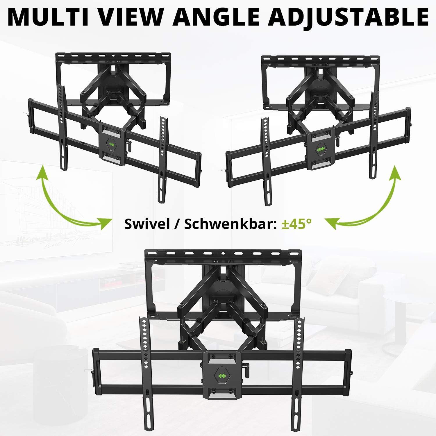 TV Wandhalterung Schwenkbar Neigbar 47-84 Zoll LED LCD Plasma TV bis 60kg