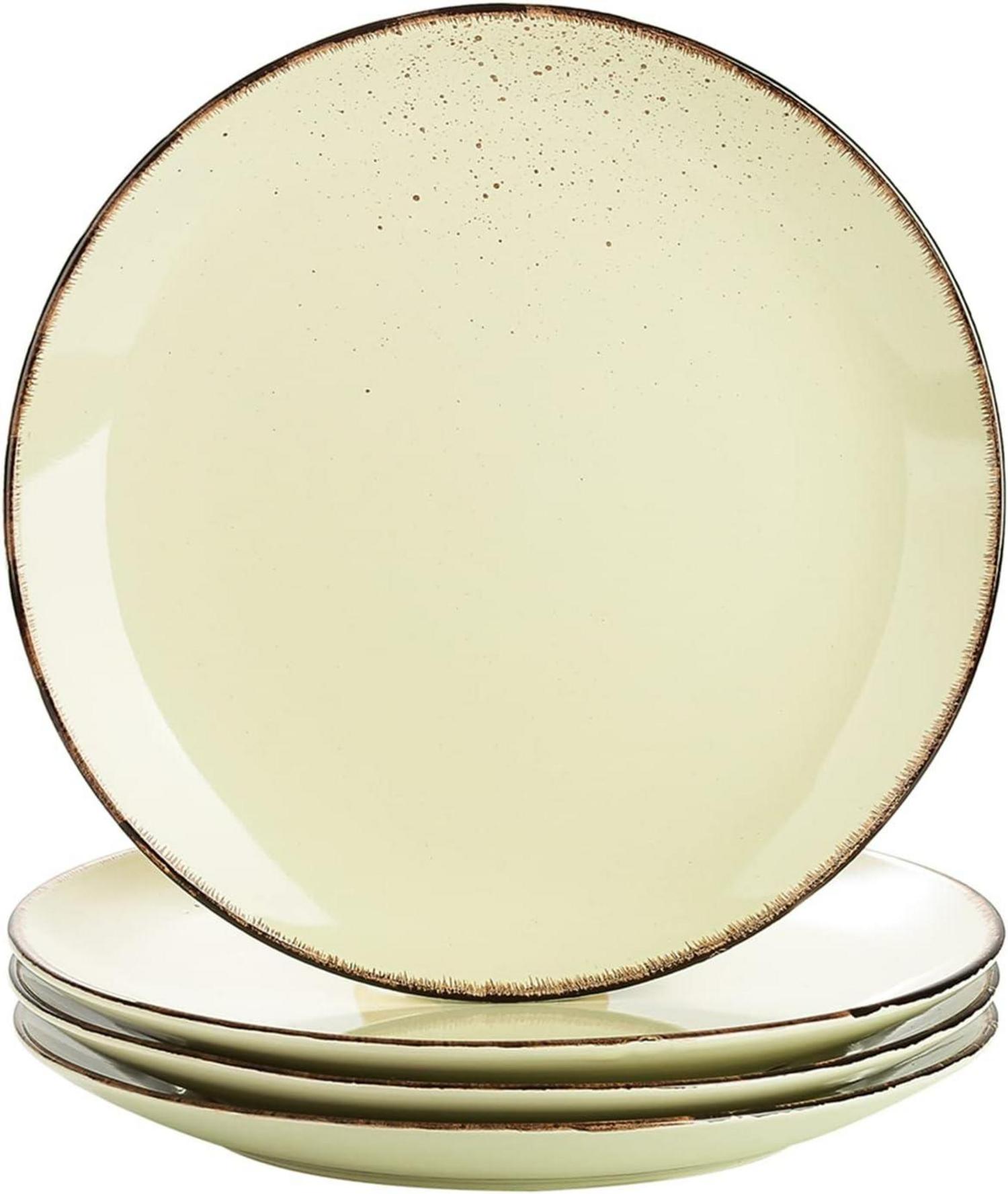 4-teiliges vancasso Navia Desserteller Set Vintage Look