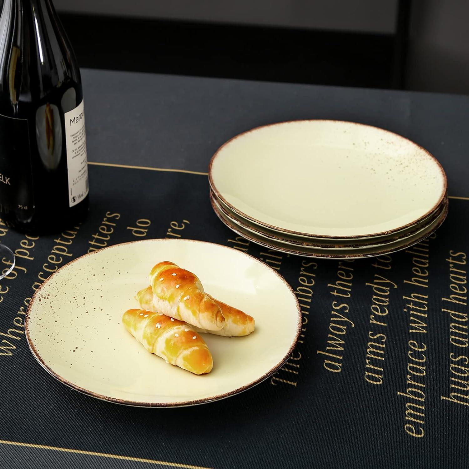 vancasso Navia Kuchenteller 4-teilig Desserteller Vintage-Design