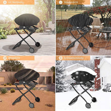 Dokon Grillabdeckung Q100 Q1000 600D Oxford Gewebe Schwarz