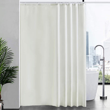 Duschvorhang Überlänge Antibakteriell Anti-Schimmel Textil 200x240cm