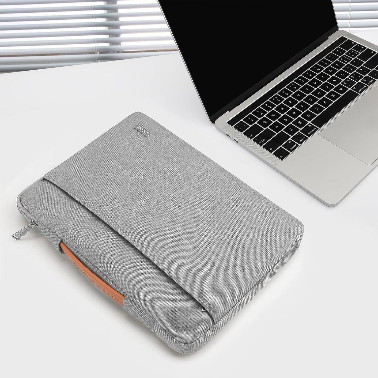 Laptop Tasche Hülle MacBook Air Pro 13 14 Surface Grau