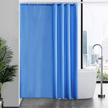 Duschvorhang Anti-schimmel Extra lang Blau 180x210cm