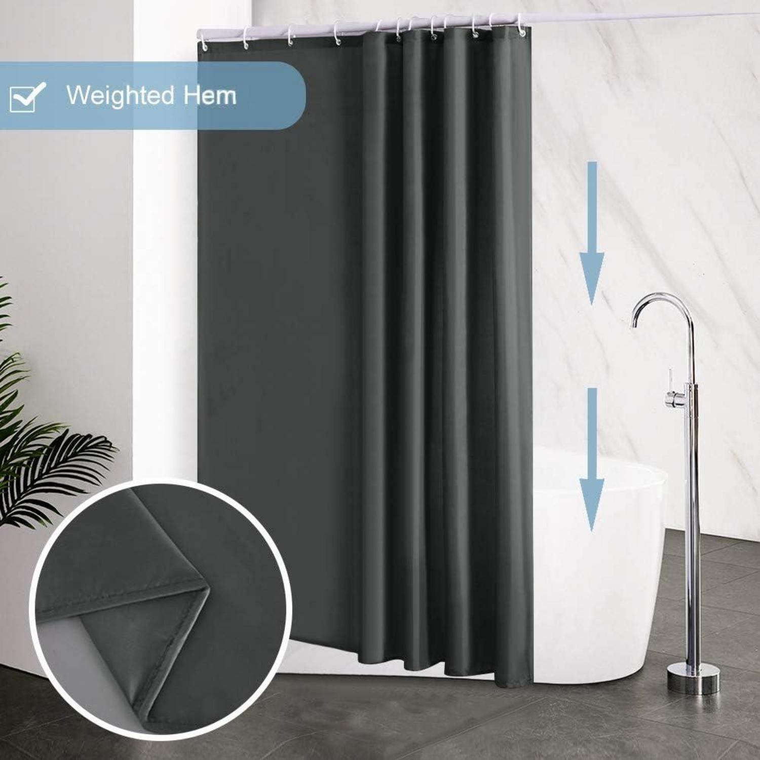 Duschvorhang 180x180 Wasserdicht Anti-schimmel Polyester