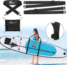 Odoland Paddel Tragegurt mit Decktasche für SUP & Surfbretter