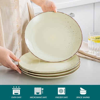 Suppenteller Set 12-tlg. Navia bunt Steingut