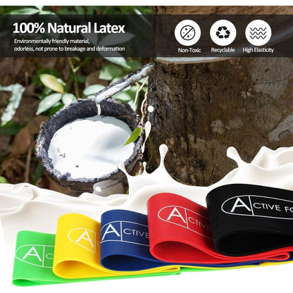 Fitnessbänder Terrabänder Widerstandsband Set 5 Stück