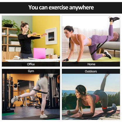 Fitnessbänder Terrabänder Widerstandsband Set 5 Stück