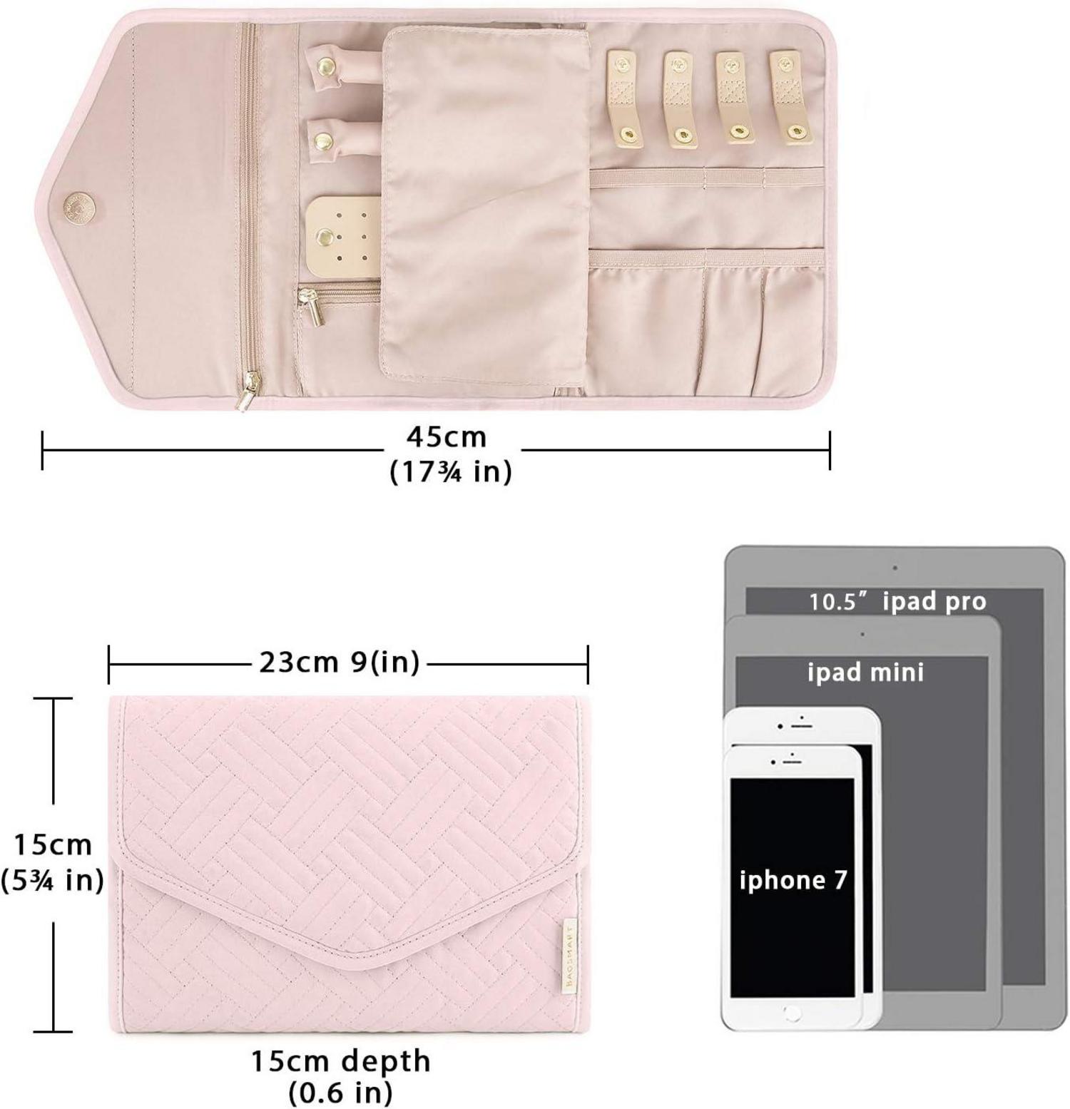 Reise Schmuck Organizer Tasche für Ringe Halskette Uhr