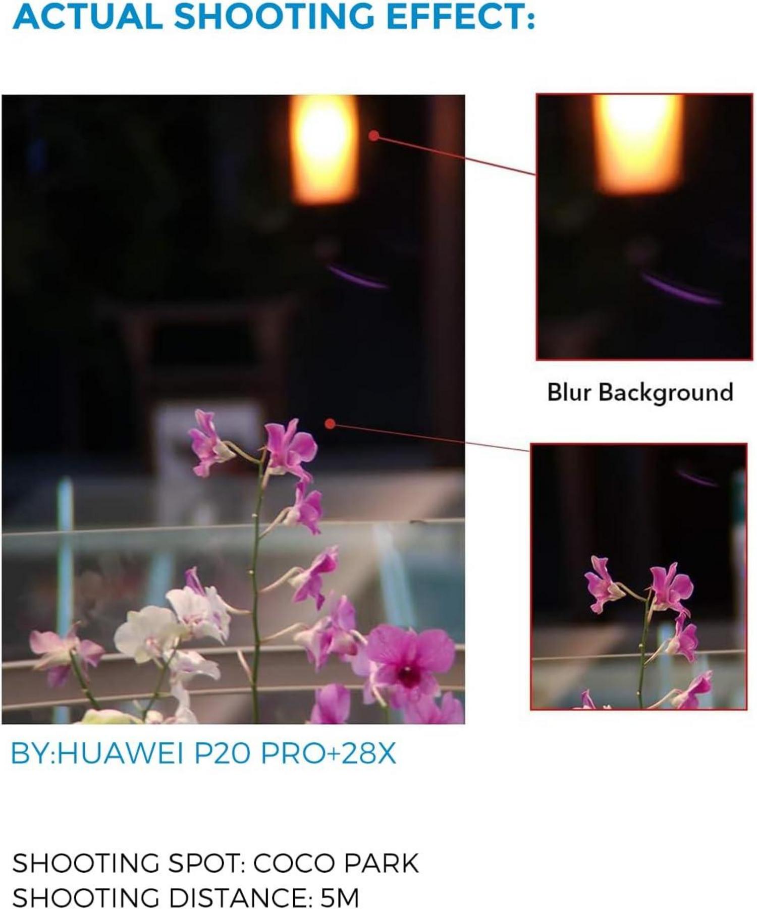 Handy Teleobjektiv 28-fach HD Smartphone Kameraobjektiv-Set