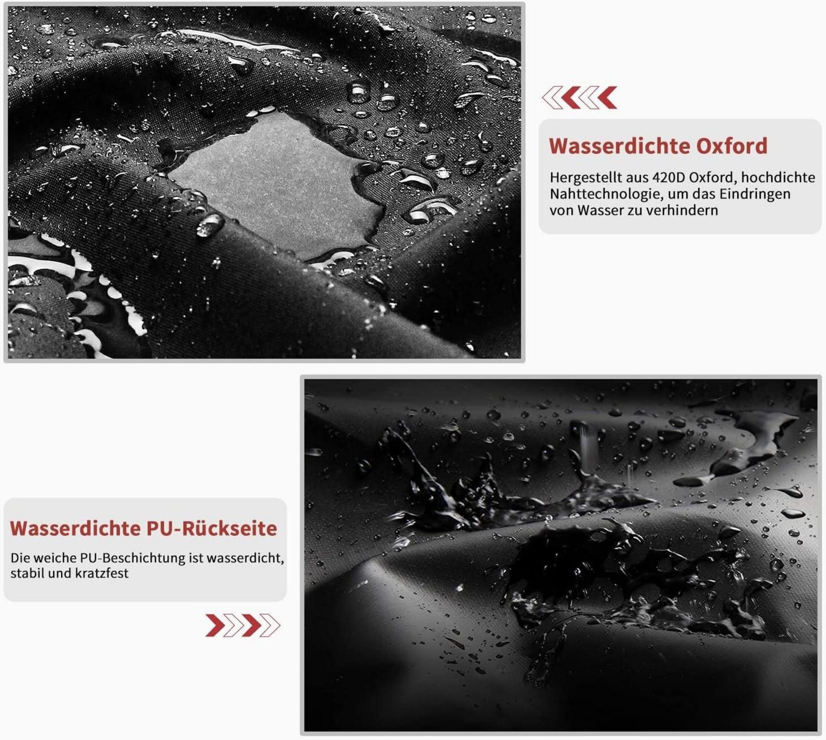 Abdeckung Gartenmöbel Wasserdicht Winterfest Oxford 180x120x74cm