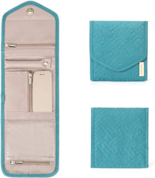 Schmuck Organizer Tasche für Reise - Schmuckaufbewahrung, Mini Grün