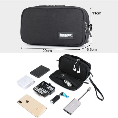 Fahrrad Lenkertasche mit Regenhülle und 3-in-1