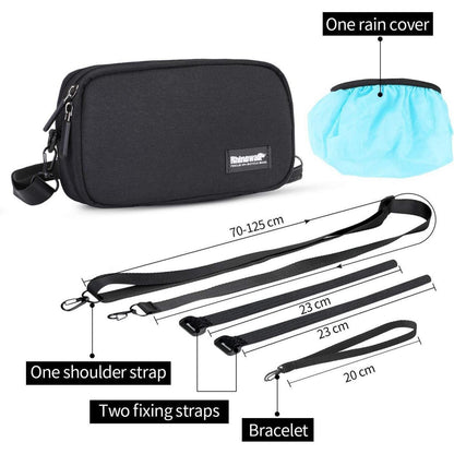 Fahrrad Lenkertasche mit Regenhülle und 3-in-1