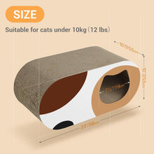 Kratzbrett Katze Wellpappe 58x25x25cm Kratztonne Recycelbar