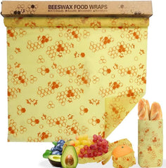 Bugucat Bienenwachstücher Bio Wachspapier 35x100CM DIY Beeswax