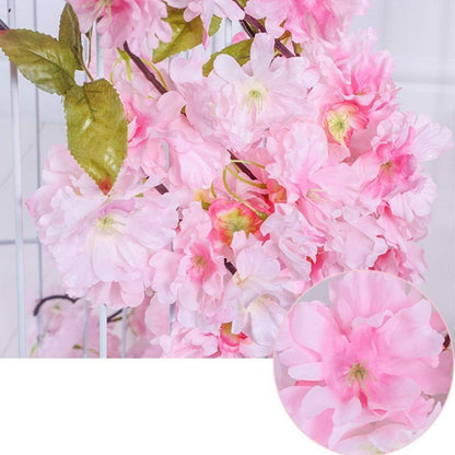 Künstliche Kirschblütengirlande Seidengirlande 180 cm für Zuhause & Hochzeit