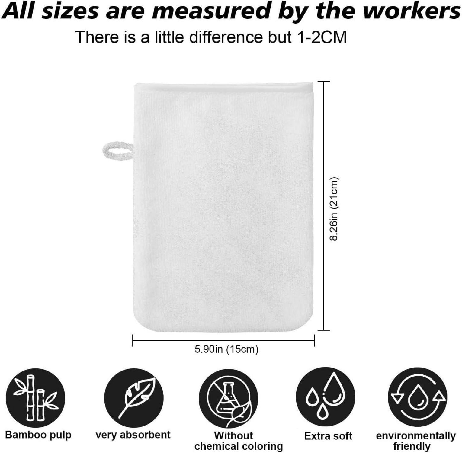 10er Pack Mikrofaser Waschlappen 15x21cm dunkelgrau