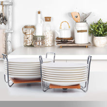 E-ROOM TREND Tellerhalter Organizer Bambus Groß×1