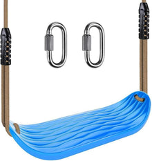 Schaukelsitz Set mit verstellbarem Seil und Karabinern, Garten Outdoor