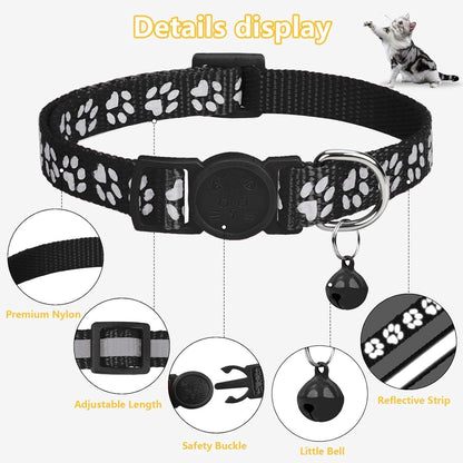 Reflektierendes Katzenhalsband mit