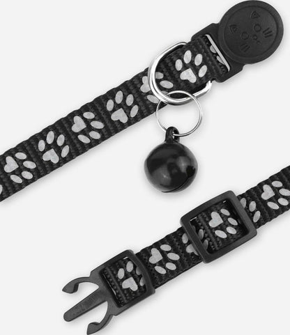 Reflektierendes Katzenhalsband mit Sicherheitsverschluss und