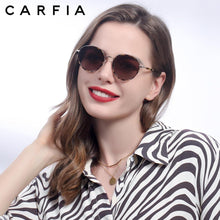 CARFIA Polarisierte Retro Runde Sonnenbrille UV400 für Damen