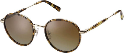 CARFIA Damen Herren polarisierte Retro Sonnenbrille UV400 Rund Brille Golf Strand Fahren